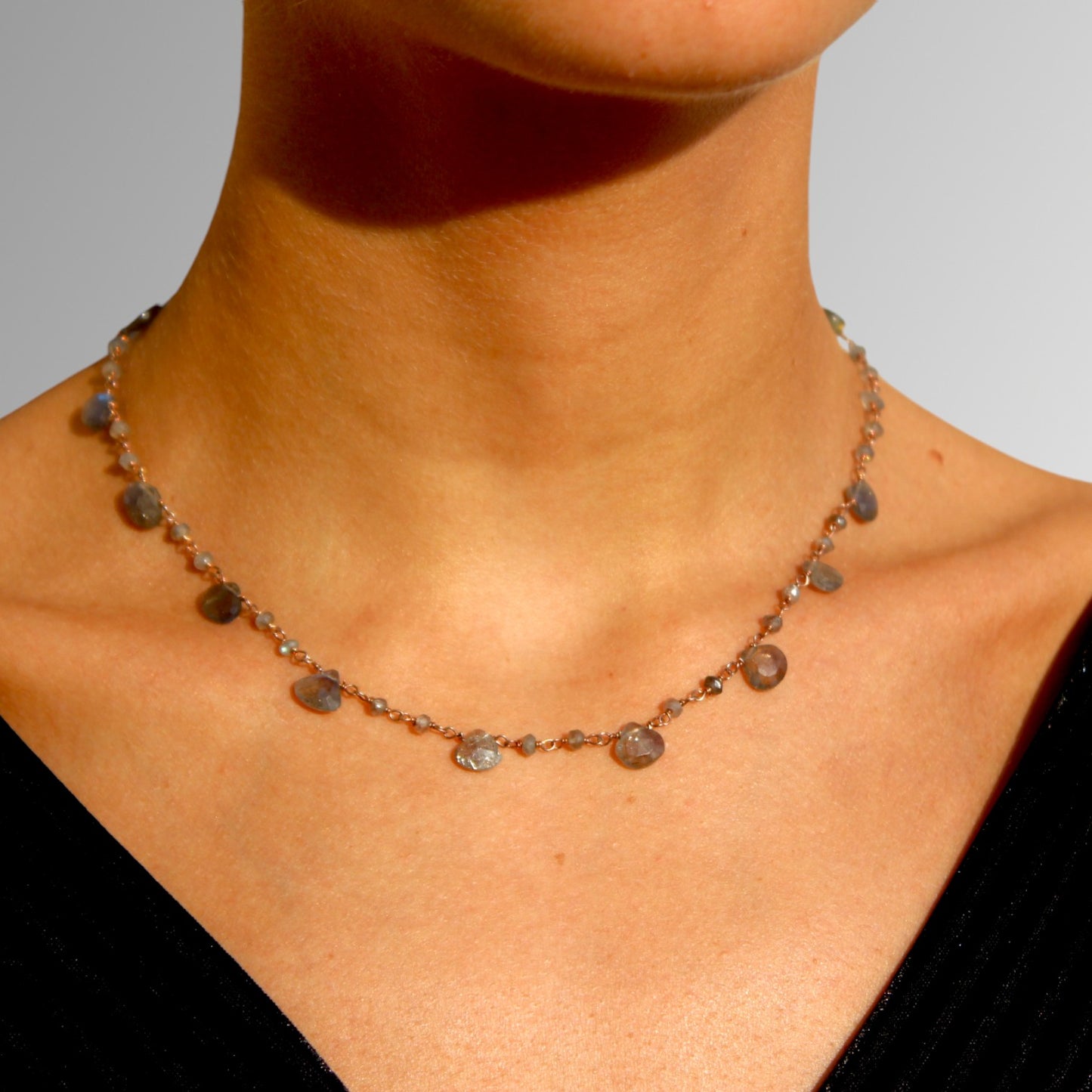 Collana Labradorite